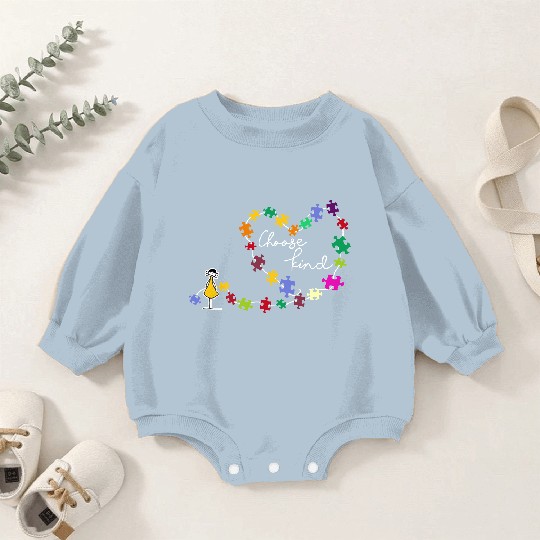 Discover Choose Kind Baby Romper Sweatshirts