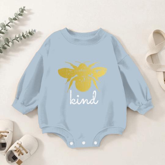 Discover Womens Vintage Be Kind - Bumblebee Bee Kind Kindness Baby Romper Sweatshirts