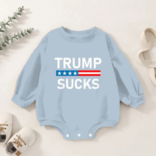 Discover Trump Sucks Baby Romper Sweatshirts