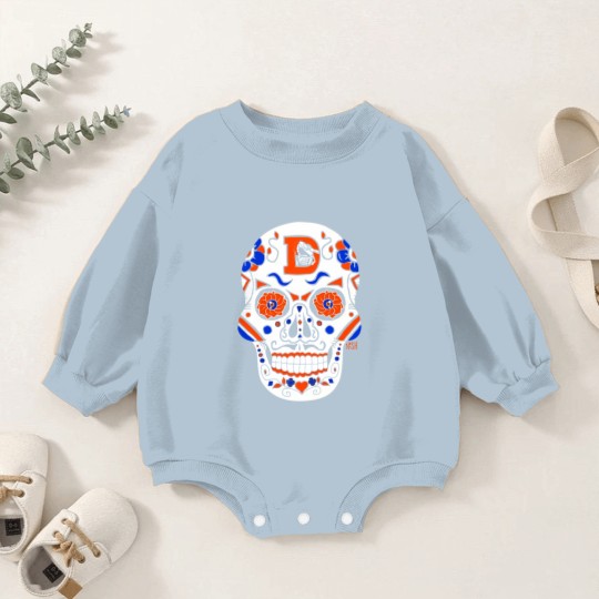 Discover America's Finest Apparel Denver Sugar Skull - Men's Baby Romper Sweatshirts