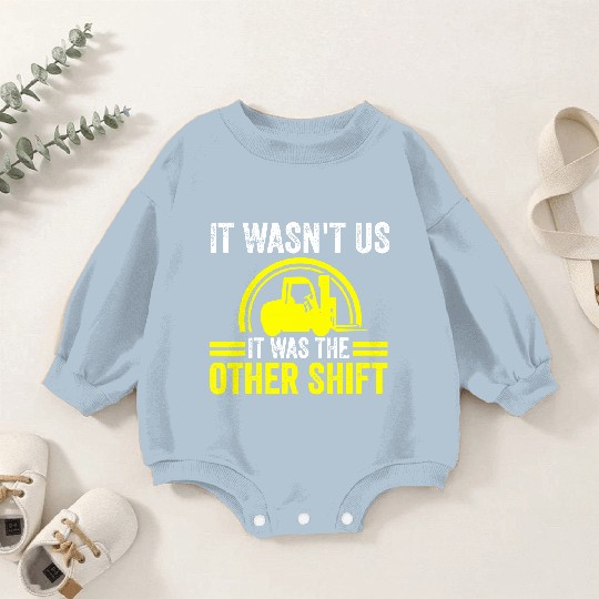 Discover Forklift Driver Forklift Operator Baby Romper Sweatshirts