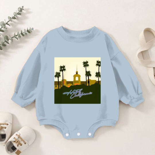 Discover Eagles Hotel california Baby Romper Sweatshirts