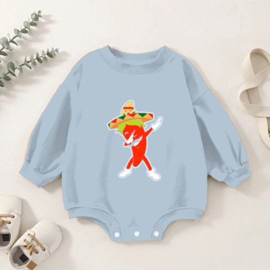Discover Chili Dabbing Pepper Mexican Hot Jalapeno Dab Gift Baby Romper Sweatshirts