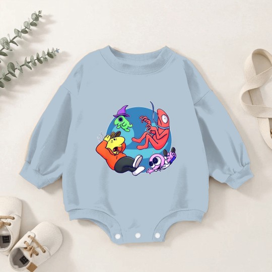 Discover The smiling friends are here! Classic Baby Romper Sweatshirts