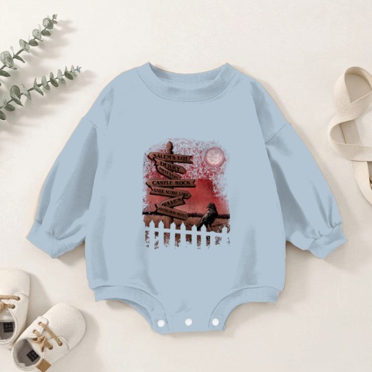 Discover Horror Crossroads - Stephen King - Baby Romper Sweatshirts