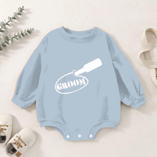 Discover Bachelor Party Groom Baby Romper Sweatshirts