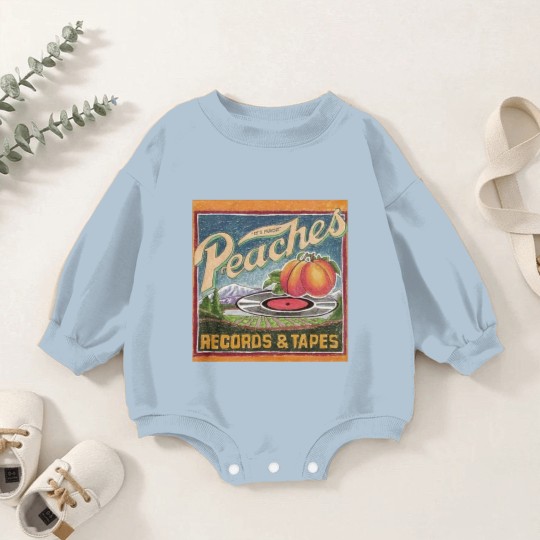 Discover Peaches Baby Romper Sweatshirts Baby Romper Sweatshirts Baby Romper Sweatshirts Baby Romper Sweatshirts Music Graphic Design Baby Romper Sweatshirts Vintage Retro Art 80s 1980s Tapes and Records Unisex Baby Romper Sweatshirts Gift