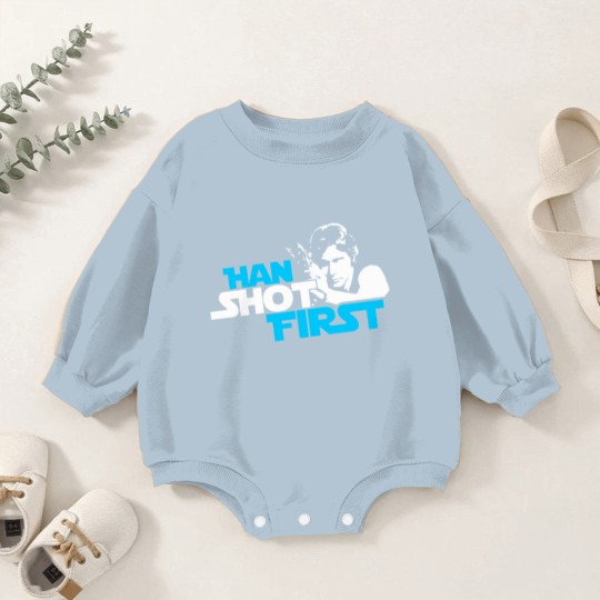 Discover Han Shot First Baby Romper Sweatshirts