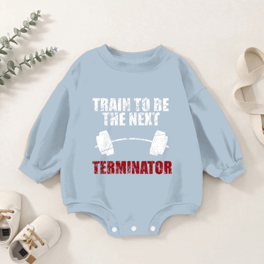 Discover Train Terminator Baby Romper Sweatshirts Gift Baby Romper Sweatshirts
