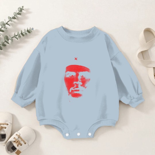 Discover Che Guevara By Circles - Che Guevara By Circles Lines Iconic - Baby Romper Sweatshirts