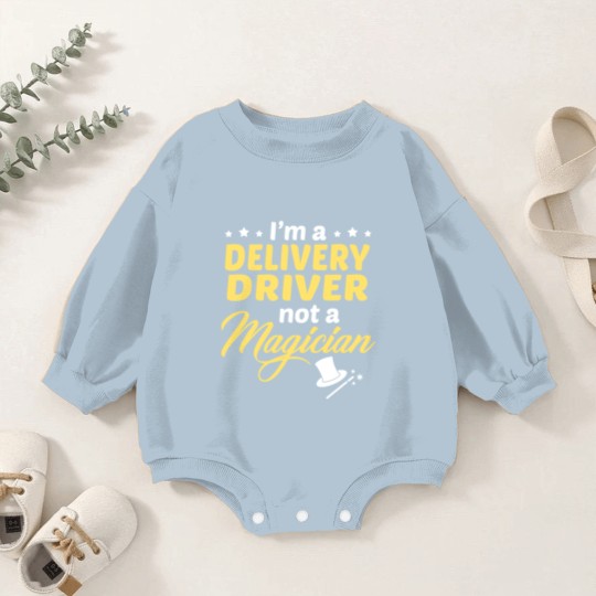 Discover Delivery Driver Baby Romper Sweatshirts