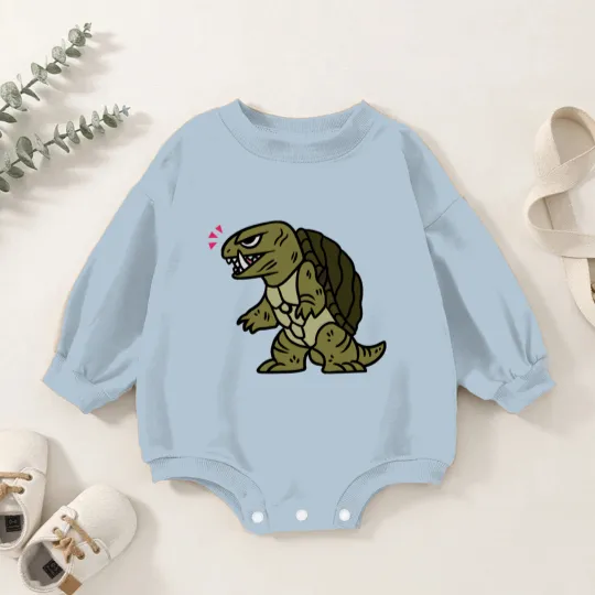 Discover Gamera - Gamera - Baby Romper Sweatshirts