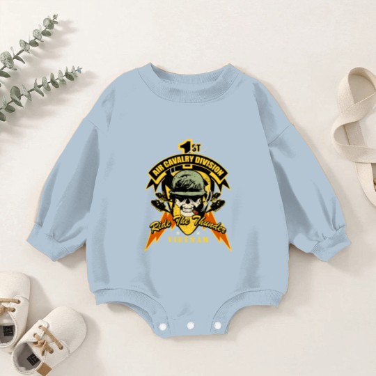 Discover 1St Air Cavalry Division Baby Romper Sweatshirts