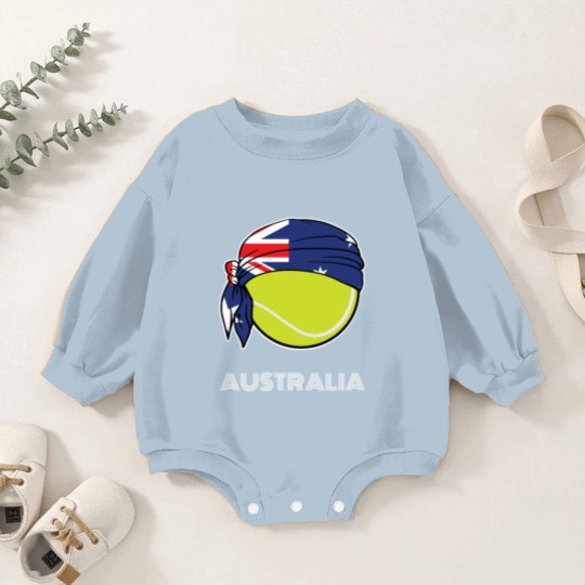 Discover Australia Mens Tennis Top for Australian players, Baby Romper Sweatshirts