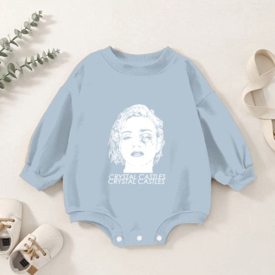 Discover Madonna Crystal Castles Q23 2018 Baby Romper Sweatshirts