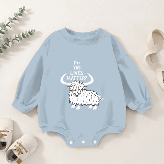 Discover Yak Lives - Yak - Baby Romper Sweatshirts
