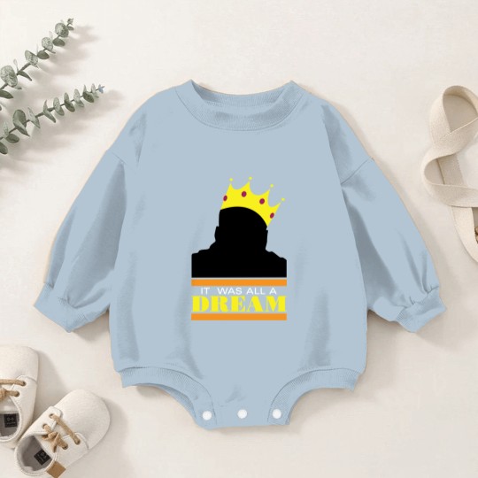 Discover It was all a dream - Hiphop - Baby Romper Sweatshirts