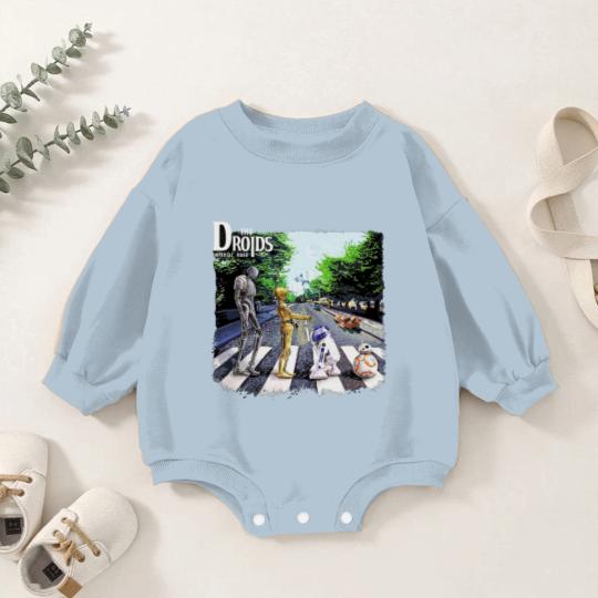 Discover Droids Abbey Road Movie Fan Famous Androids Baby Romper Sweatshirts