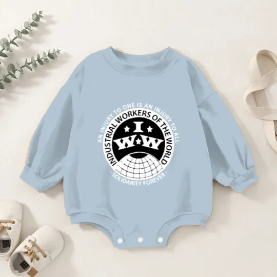 Discover Industrial Workers - Anarchist - Baby Romper Sweatshirts
