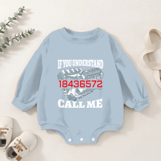 Discover Funny 18436572 Auto Mechanic V8 Muscle Car Firing Order - Funny Mechanic Gift - Baby Romper Sweatshirts