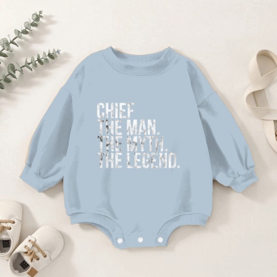 Discover chief man myth legend Baby Romper Sweatshirts