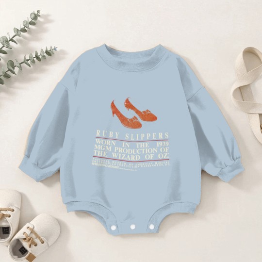 Discover Vintage The Wizard Of Oz Dorothy Ruby Slippers Baby Romper Sweatshirts Made In USA