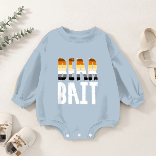 Discover Bear Bait - LGBT Gay Pride Bear Community Bear Baby Romper Sweatshirts