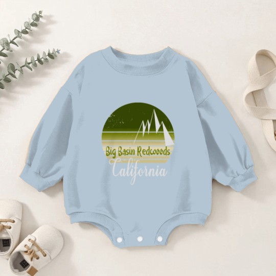 Discover Big Basin Redwoods California Baby Romper Sweatshirts