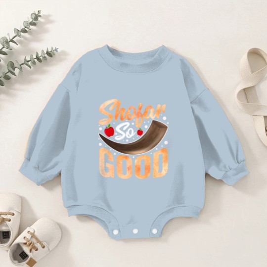 Discover Shofar So Good Rosh Hannukah Chanukkah Jewish Baby Romper Sweatshirts
