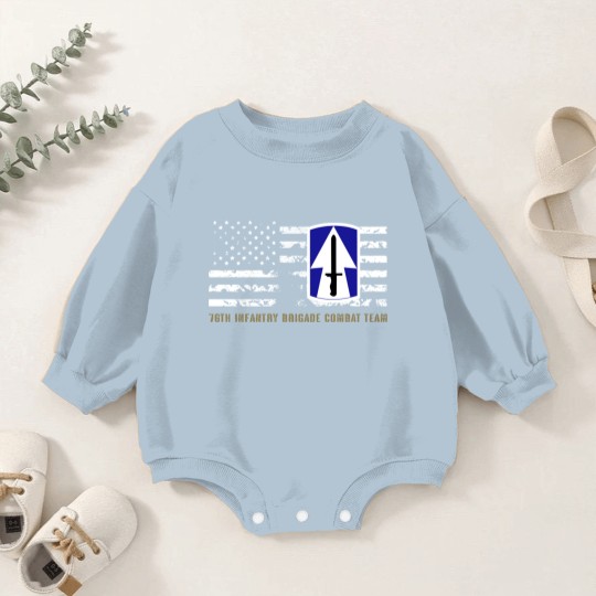 Discover 76th Infantry Brigade Combat Team - 76th Infantry Brigade Combat Team - Baby Romper Sweatshirts