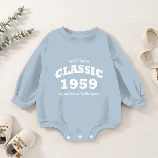 Discover CLASSIC 1959 Baby Romper Sweatshirts