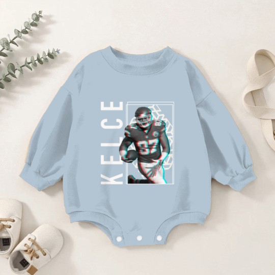 Discover Travis Kelce 87 - Travis Kelce Chiefs - Baby Romper Sweatshirts