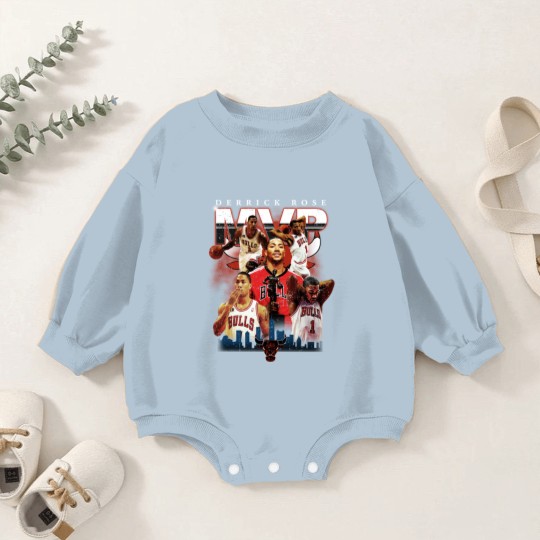 Discover Derrick Rose Vintage Baby Romper Sweatshirts