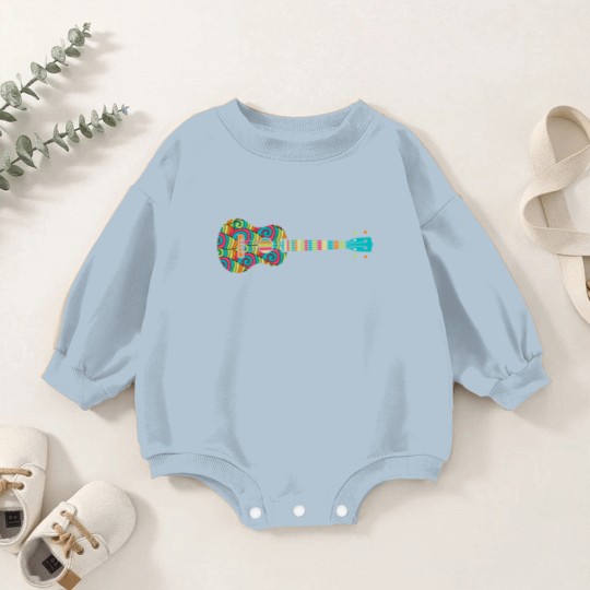 Discover Uke Ukulele Player Gift I Funny Ukulele Baby Romper Sweatshirts