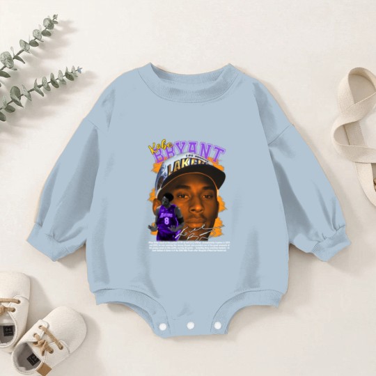 Discover Kobe Briant Baby Romper Sweatshirts