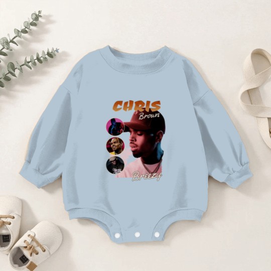 Discover Chris Brown Under The Influence Tour Cotton Baby Romper Sweatshirts