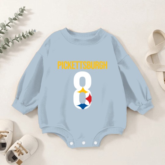 Discover Kenny Pickett  Pickettsburgh Football Baby Romper Sweatshirts