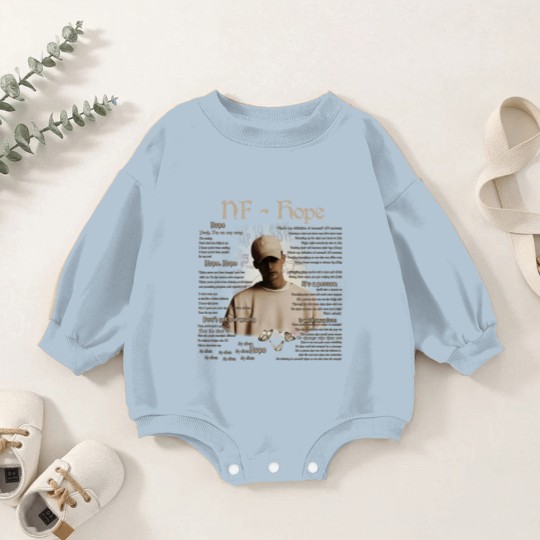 Discover NF Hope Rap Baby Romper Sweatshirts, NF Hope Vintage Retro 90s Graphic Baby Romper Sweatshirts