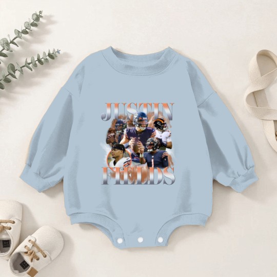 Discover JUSTIN FIELDS Baby Romper Sweatshirts - Chicago Bears - Vintage Retro 90s bootleg