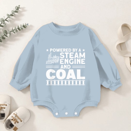 Discover Train Ride Steam Train Locomotive Baby Romper Sweatshirts