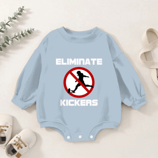 Discover Eliminate Kickers Baby Romper Sweatshirts