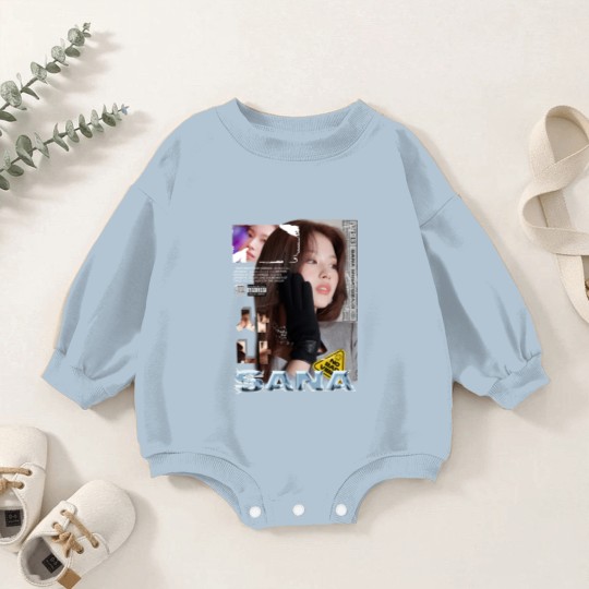 Discover Sana Twice Baby Romper Sweatshirts