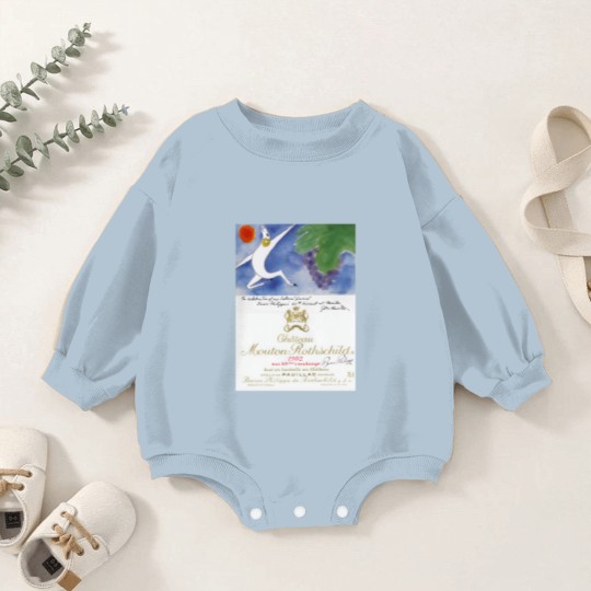 Discover Château Mouton Rothschild Classic Baby Romper Sweatshirts Baby Romper Sweatshirts