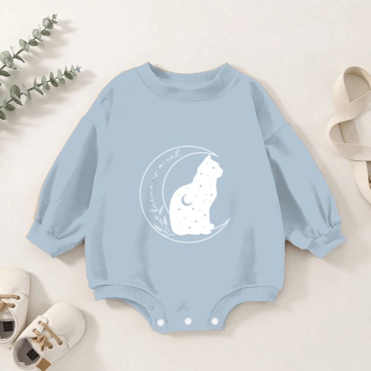 Discover Karma is a Cat Baby Romper Sweatshirts