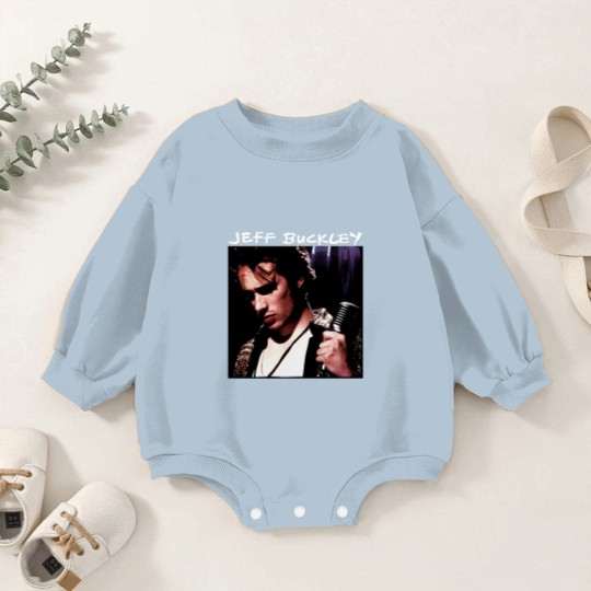 Discover Jeff Buckley Grace Music Baby Romper Sweatshirts, Retro Style Jeff Buckley Baby Romper Sweatshirts