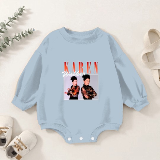 Discover Karen Walker Short Sleeve Famous Baby Romper Sweatshirts Men and Women Baby Romper Sweatshirts