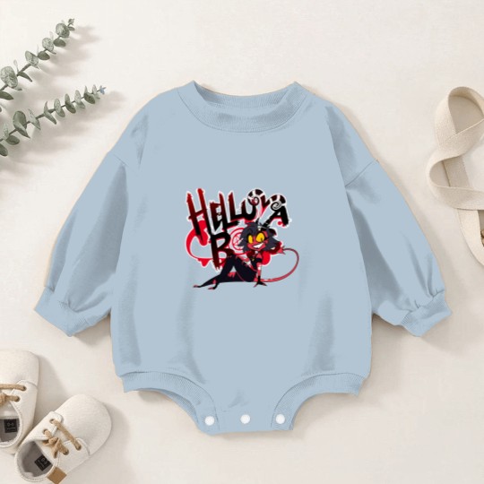 Discover Helluva Boss Millie Baby Romper Sweatshirts