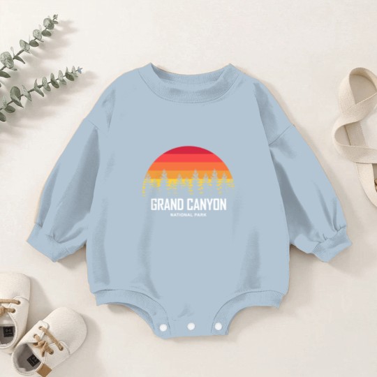 Discover Grand Canyon National Park - Grand Canyon - Baby Romper Sweatshirts
