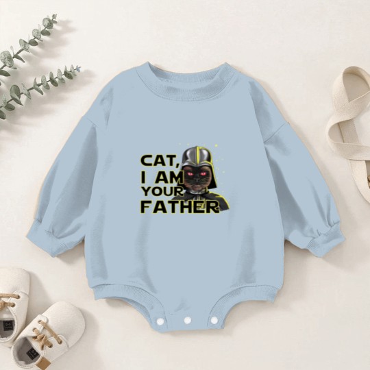 Discover Darth Cat Baby Romper Sweatshirts