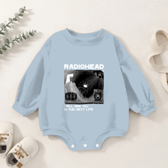 Discover Radiohead Baby Romper Sweatshirts, I will see you Baby Romper Sweatshirts